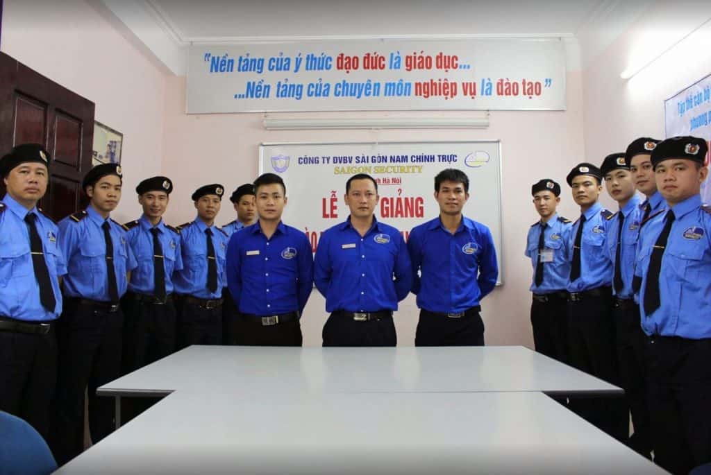 Saigon Security chú trọng đào tạo chuyên môn nghiệp vụ